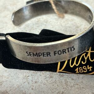 Men's stainless steel cuff Semper
Fortis